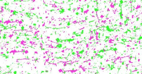 Seamless vector abstract drawing featuring neon and acid yellow green and pink Stock Illustration