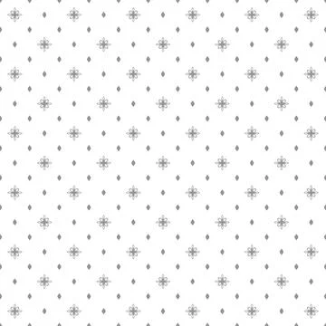 Seamless Vector Abstract Geometric Pattern With Dots イラスト素材