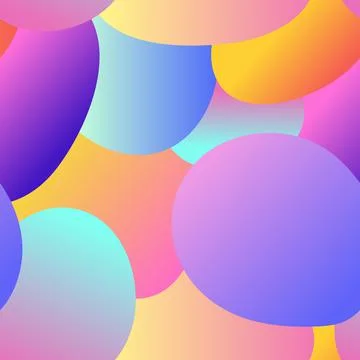 Seamless vector abstract gradient pattern Stock Illustration