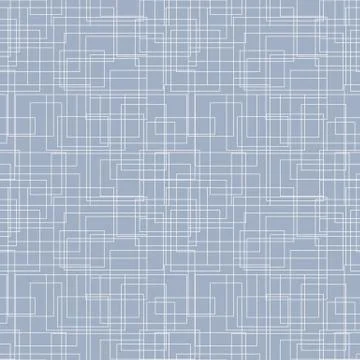 Seamless vector abstract linear texture in blueish grey color Illustrazione stock