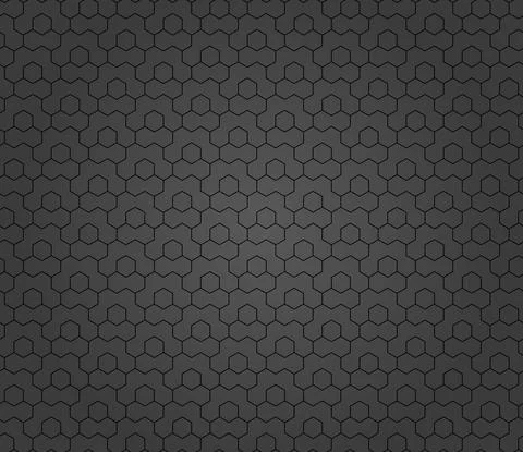 Seamless Vector Abstract Pattern With Hexagonal Shapes 스톡 일러스트