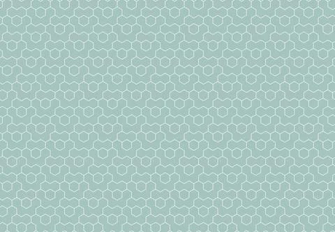 Seamless Vector Abstract Pattern With Hexagonal Shapes Stockillustratie