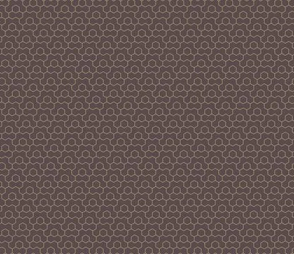 Seamless Vector Abstract Pattern With Hexagonal Shapes Ilustração Stock