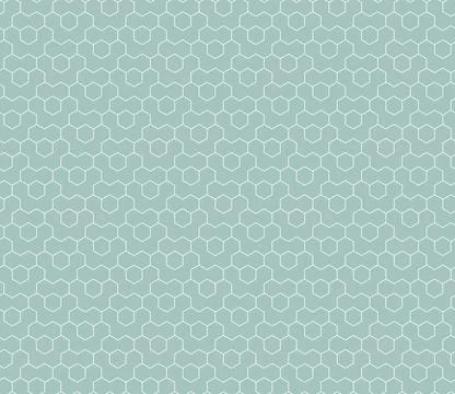 Seamless Vector Abstract Pattern With Hexagonal Shapes Stockillustratie