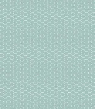 Seamless Vector Abstract Pattern With Hexagonal Shapes 스톡 일러스트