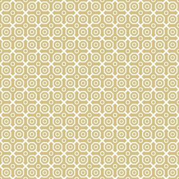 Seamless Vector Abstract Pattern With Octagonal Shapes Stock Illustration