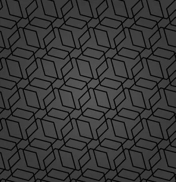 Seamless Vector Abstract Pattern With Octagonal Shapes Illustrazione stock