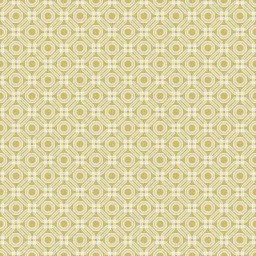 Seamless Vector Abstract Pattern With Octagonal Shapes Stock Illustration