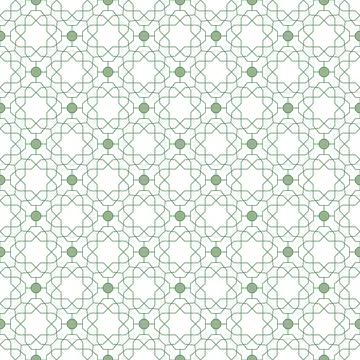 Seamless Vector Abstract Pattern With Octagonal Shapes Illustrazione stock
