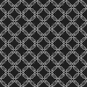 Seamless Vector Abstract Pattern With Octagonal Shapes Stock Illustration