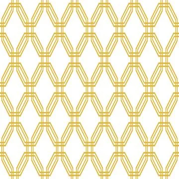Seamless Vector Abstract Pattern With Octagonal Shapes Stock Illustration