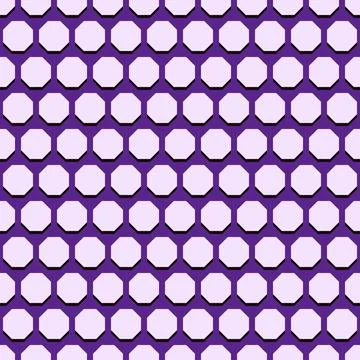 Seamless Vector Abstract Pattern With Octagonal Shapes Illustrazione stock