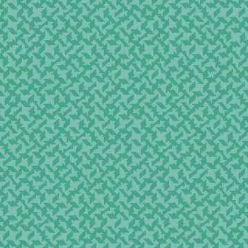 A seamless vector abstract pattern with random polygons in mint green colors Illustrazione stock