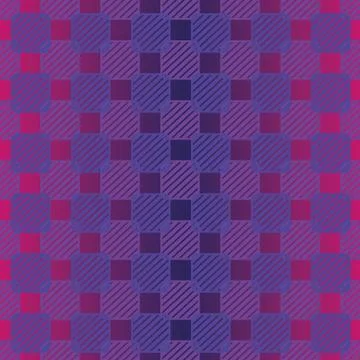 Seamless vector abstract purple pattern with roundes square shapes 스톡 일러스트