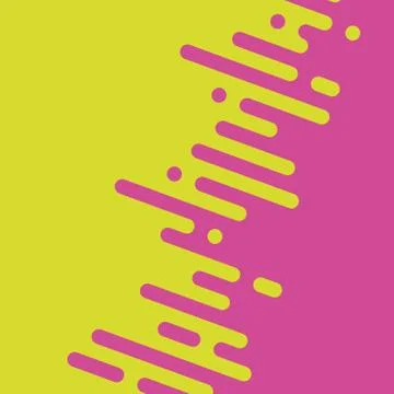 Seamless vector abstract transition of two colors. Rounded lines blended in Stock Illustration