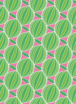 Seamless vector abstract watermelon geometric colorful modern pattern. Black Stock Illustration