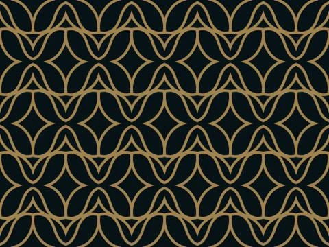 Seamless vector abstract wave pattern background Stock Illustration