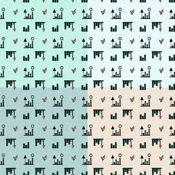 Seamless Vector arrow Stock Illustration