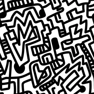 Seamless vector artwork with aztec ethnic abstract pattern Stock-Illustration