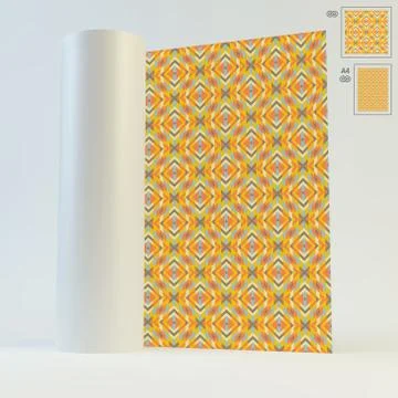 Seamless Vector Background. A4 Business Blank Stock Illustration