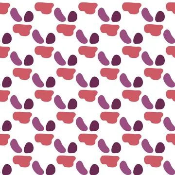 Seamless vector background with abstract elements. Minimalistic style pattern Illustrazione stock