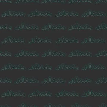 Seamless vector background with abstract elements. Minimalistic style pattern Stock Illustration