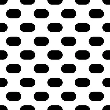 Seamless vector background. Black and white texture. Graphic modern pattern. Stock-Illustration