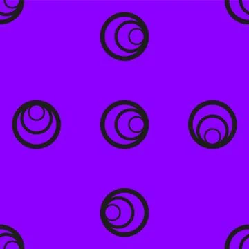 Seamless vector background. Black and white texture. Graphic modern pattern. Stock Illustration