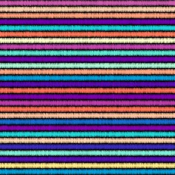 Seamless vector background in the bohemian style. Stock Illustration