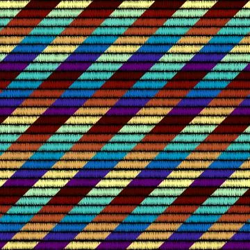 Seamless vector background in the bohemian style. Stock Illustration