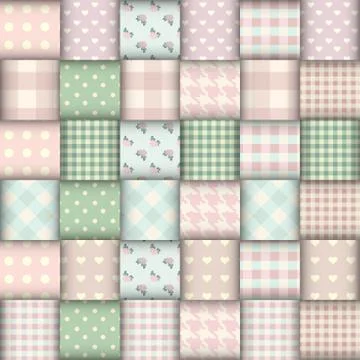 Seamless vector background in the bohemian style. Stockillustratie