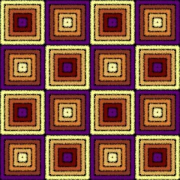 Seamless vector background in the bohemian style. Stock Illustration
