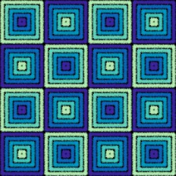 Seamless vector background in the bohemian style. Stock Illustration