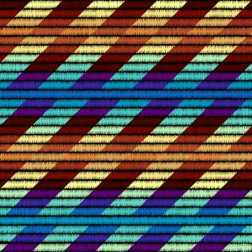 Seamless vector background in the bohemian style. Stock Illustration