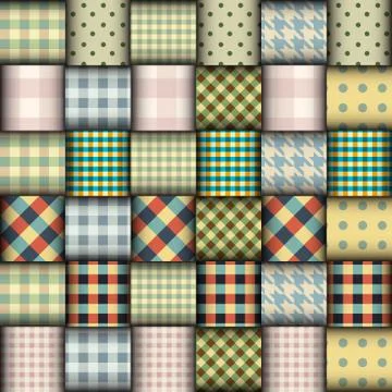 Seamless vector background in the bohemian style. 스톡 일러스트