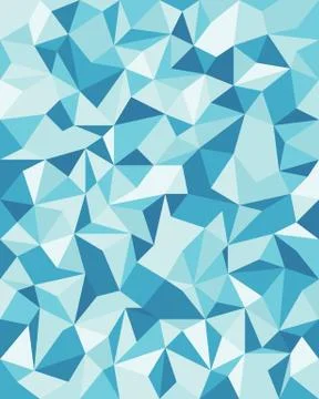 Seamless Vector Background from cells, triangles Stock Illustration