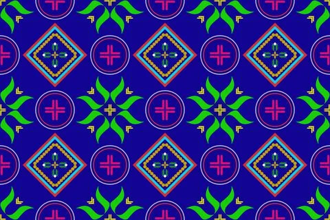 Seamless Vector Background geometric pattern can be connected in all Stock Illustration