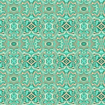 The seamless vector background is liquid marble. Delicate pattern gradient Stock Illustration