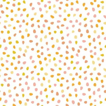 Seamless Vector Background. Pattern With Random Shapes イラスト素材