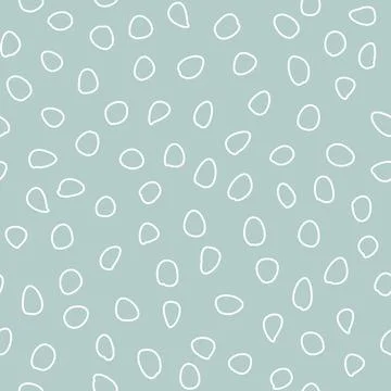 Seamless Vector Background. Pattern With Random Shapes Stock Illustration