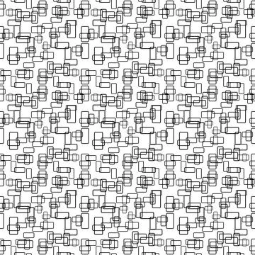 Seamless Vector Background. Pattern With Random Shapes Illustrazione stock