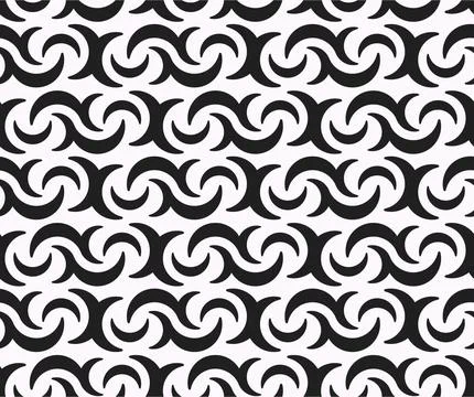 Seamless vector background with repeating geometric elements Stock Illustration