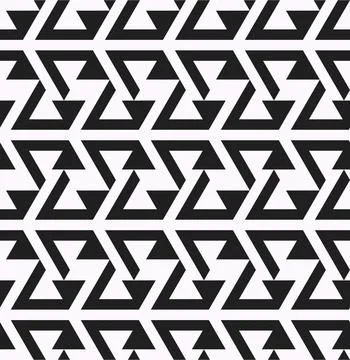 Seamless vector background with repeating geometric elements Illustrazione stock