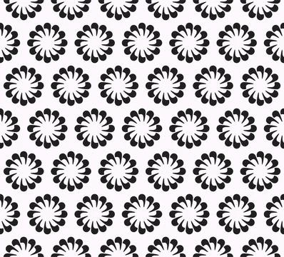 Seamless vector background with repeating geometric elements Illustrazione stock