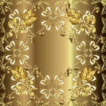 Seamless vector background. Sketch baroque, damask. Seamless floral pattern. Gra Illustrazione stock