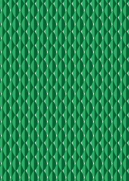 Seamless vector background with unusual elements of dark and light green tone Stock Illustration