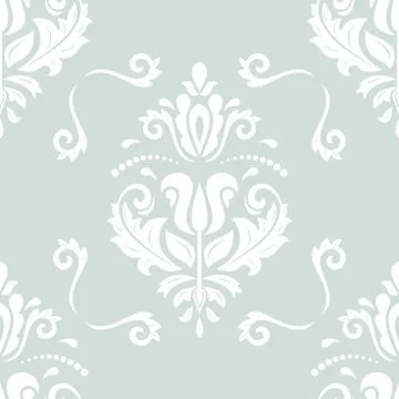 Seamless Vector Baroque Pattern イラスト素材
