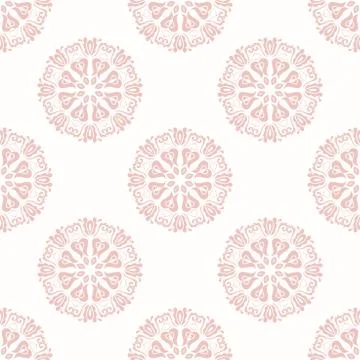 Seamless Vector Baroque Pattern イラスト素材