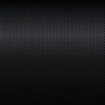 Seamless vector black metal texture with highlight Illustrazione stock