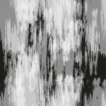 Seamless vector brush pattern. Stock Illustration